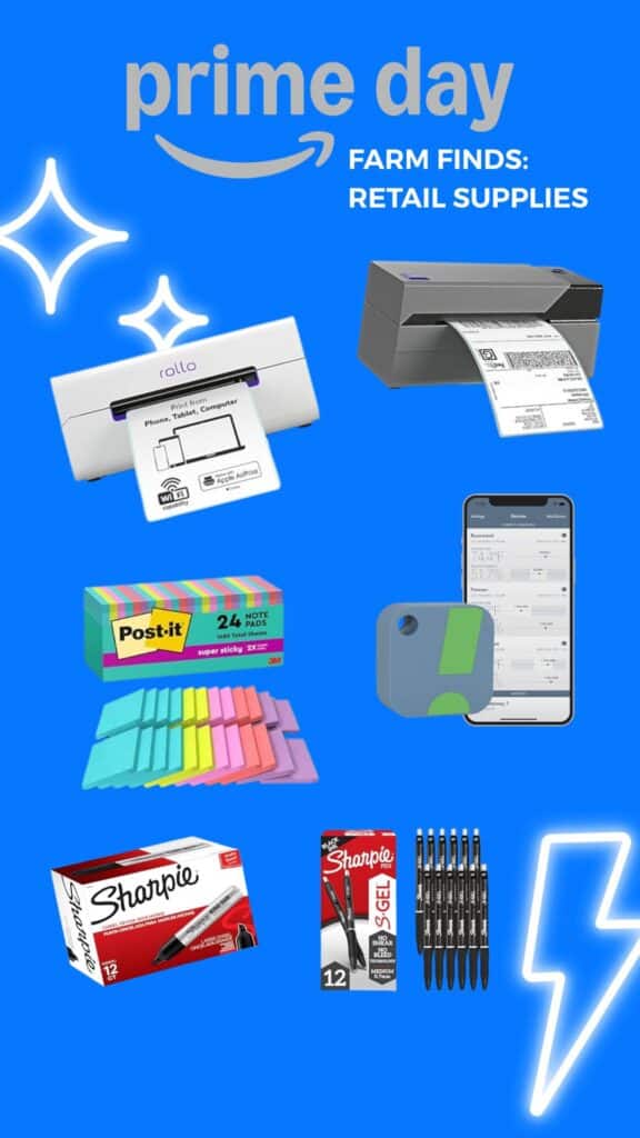 Collage of listed amazon retail supply files