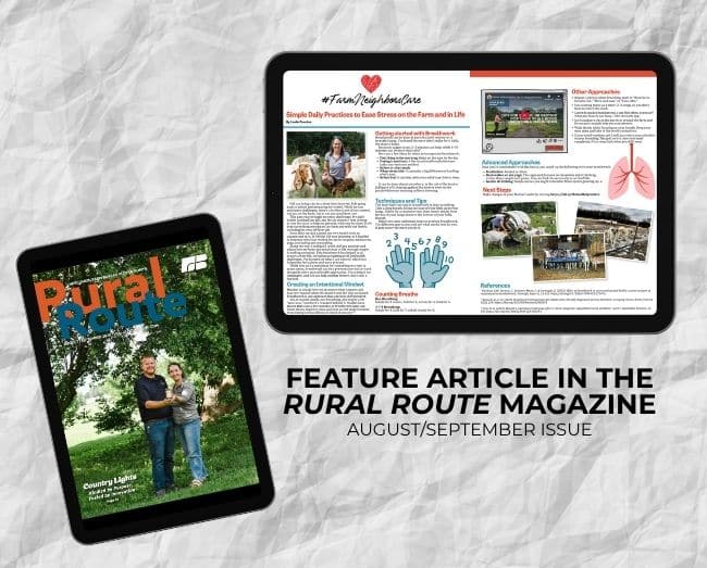 tablet showing a magazine cover and article