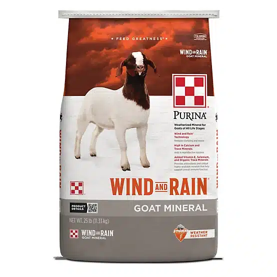 goat mineral bag