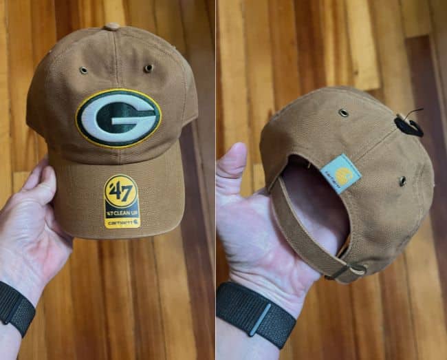 Packer NFL carhartt hat